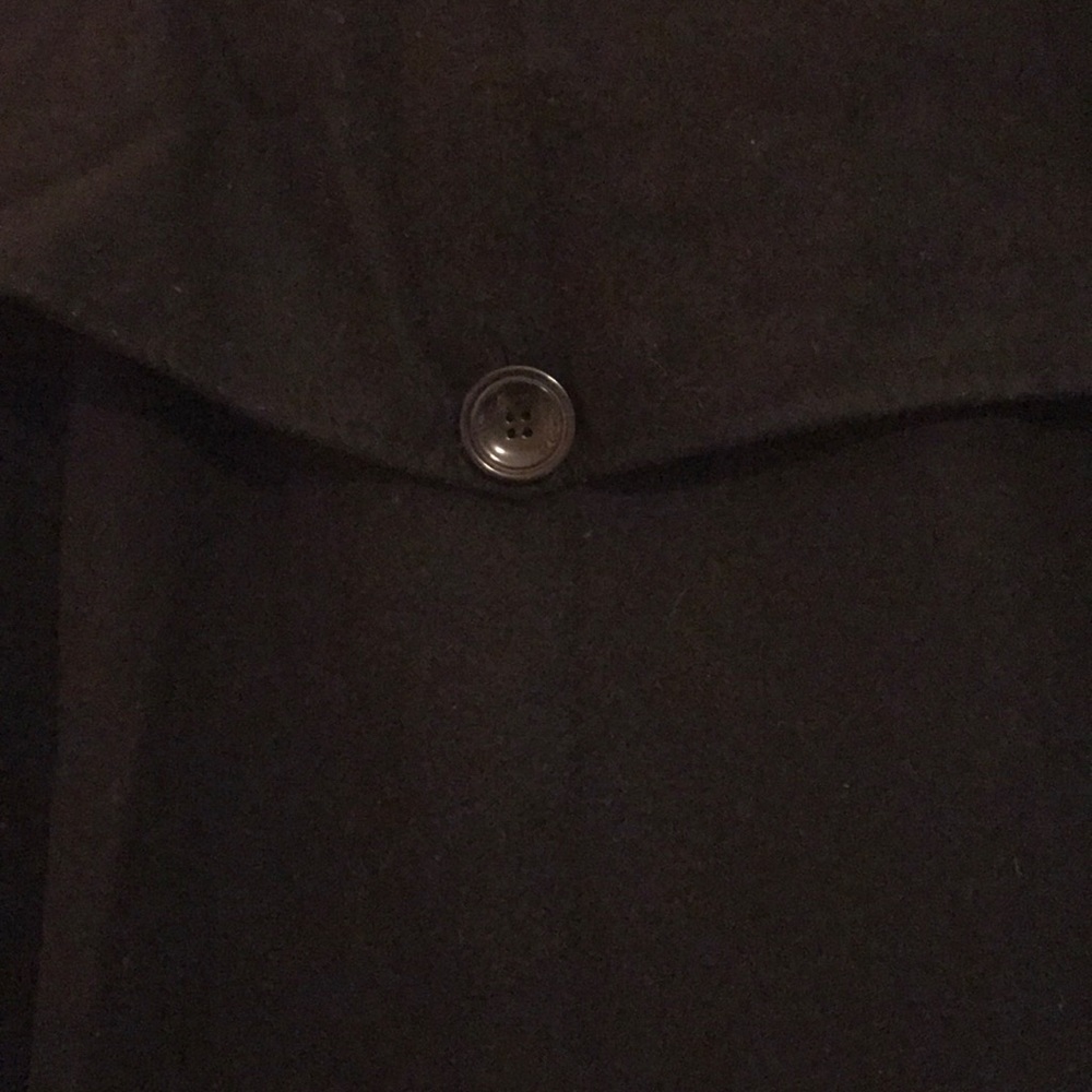 Care N Sport Black Wool Coat - Picture 5 of 8